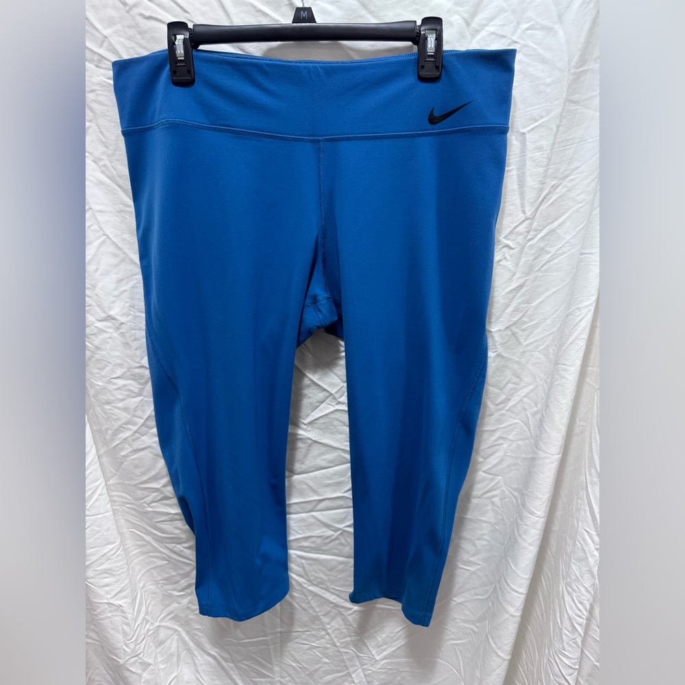 Nike Blue Athletic Leggings